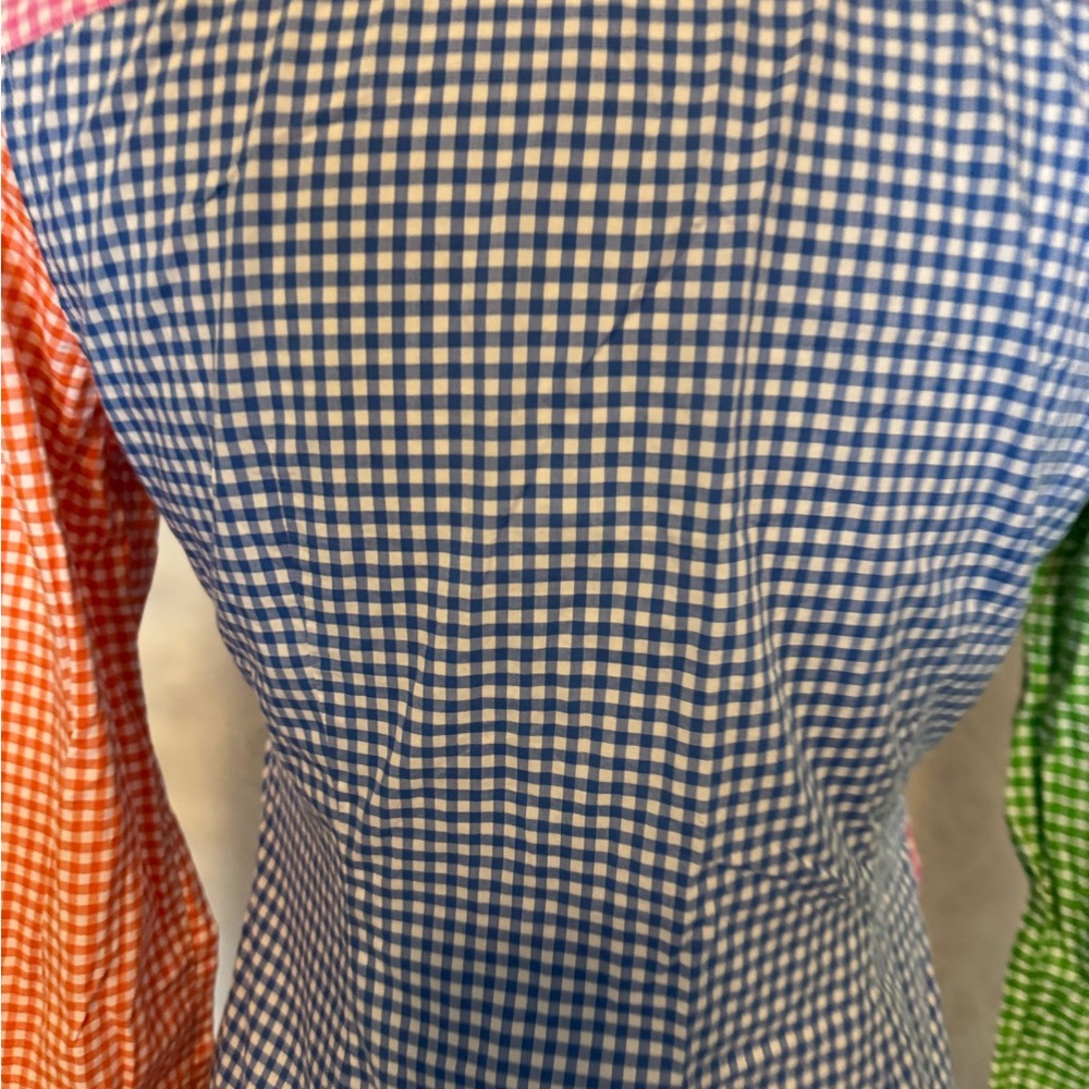 Ralph Lauren Colorful Patchwork Button Down Shirt - image 4